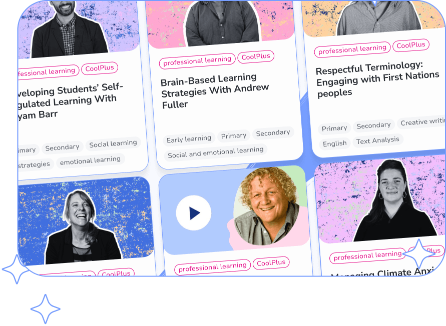 Professional learning courses by expert educators including topics like self-regulated learning, brain-based strategies, and First Nations engagement